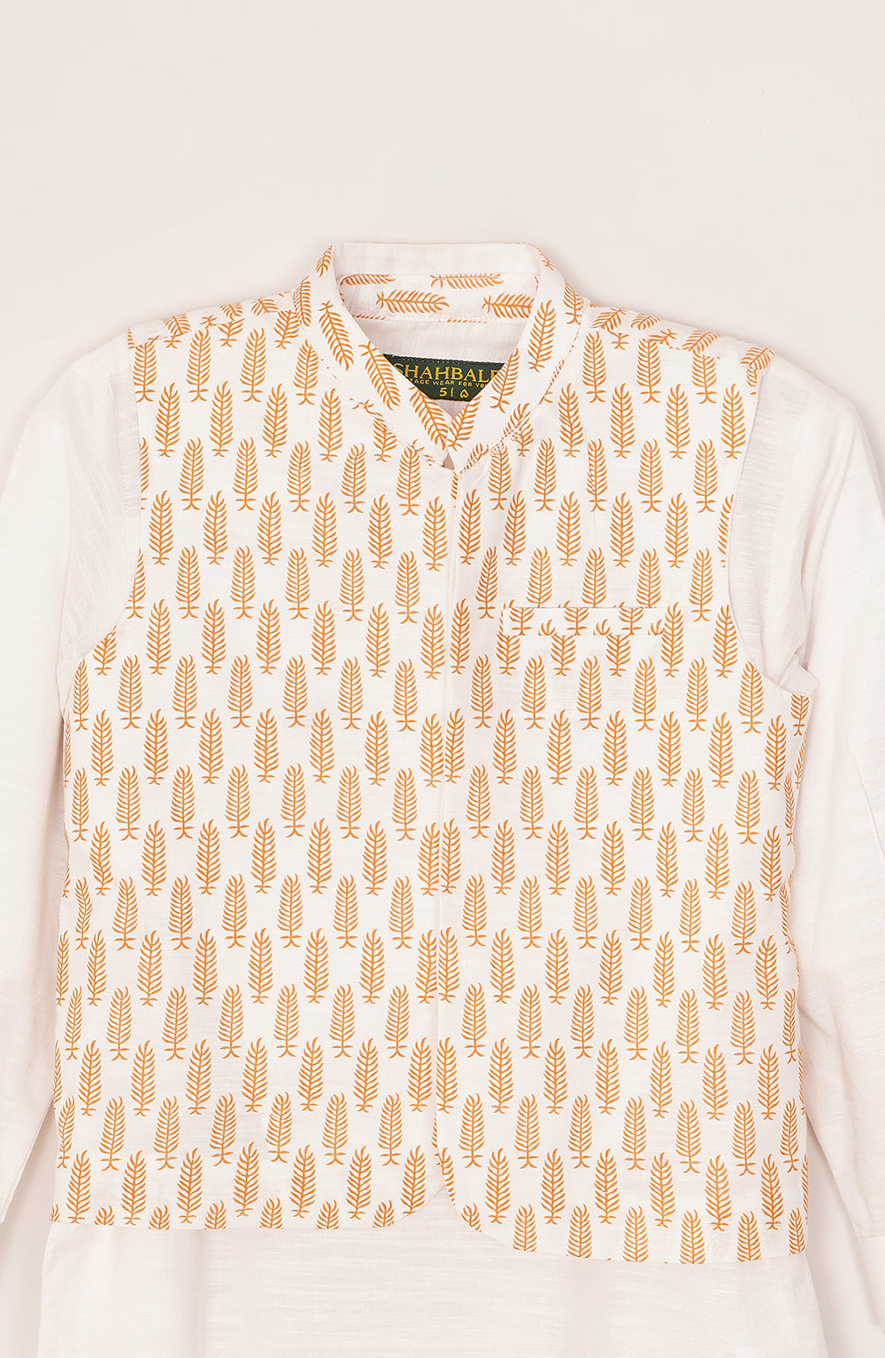 Boys Printed Waistcoat with 3piece Suit - SIS806225 - Shop Now at Leisure Club