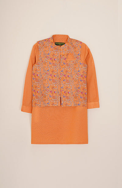 Printed Waistcoat 3 Piece Suit - SIS817225 - Shop Now at Leisure Club