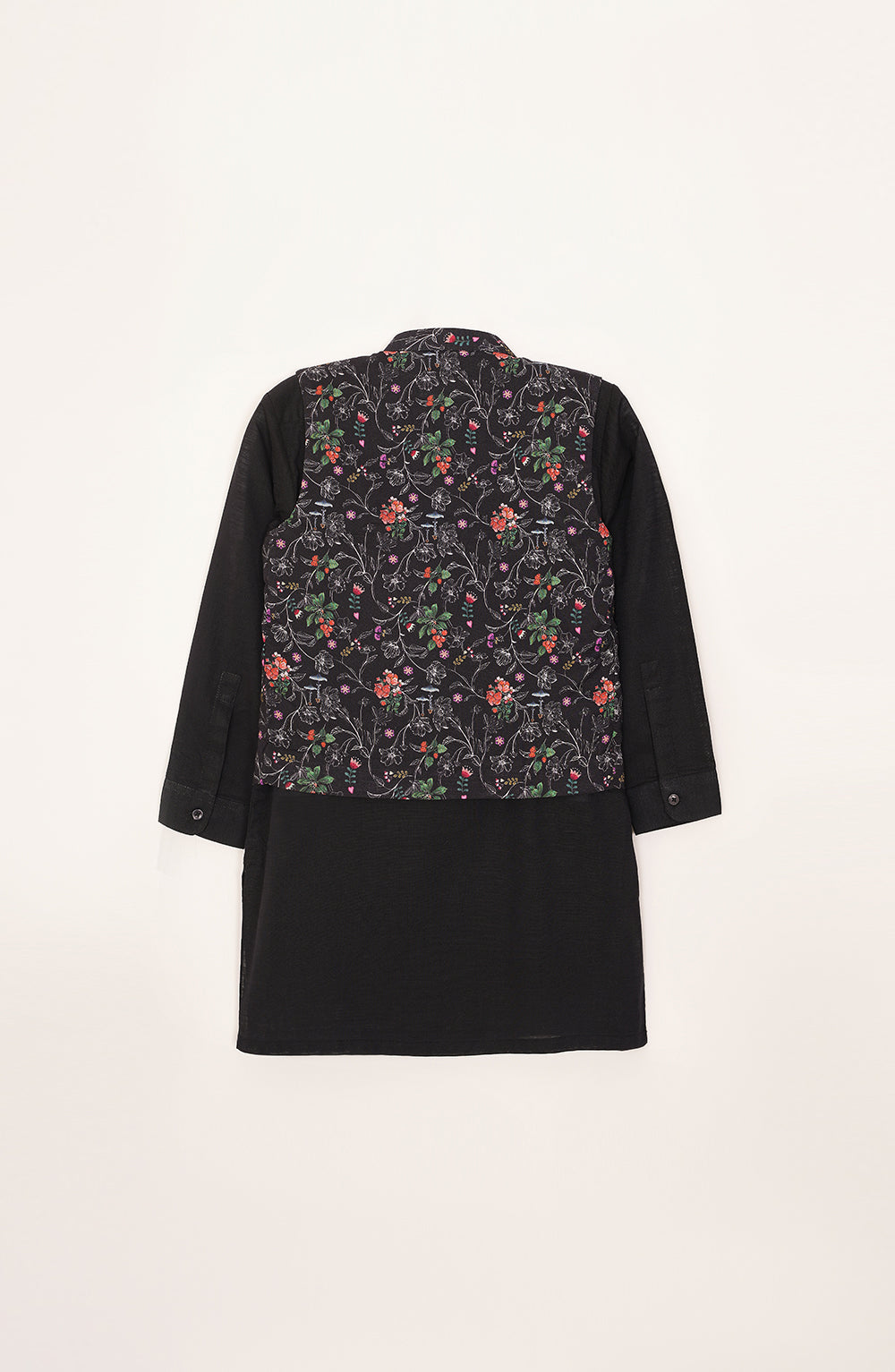 Boys Printed Waistcoat 3piece Suit - SIS818225 - Shop Now at Leisure Club