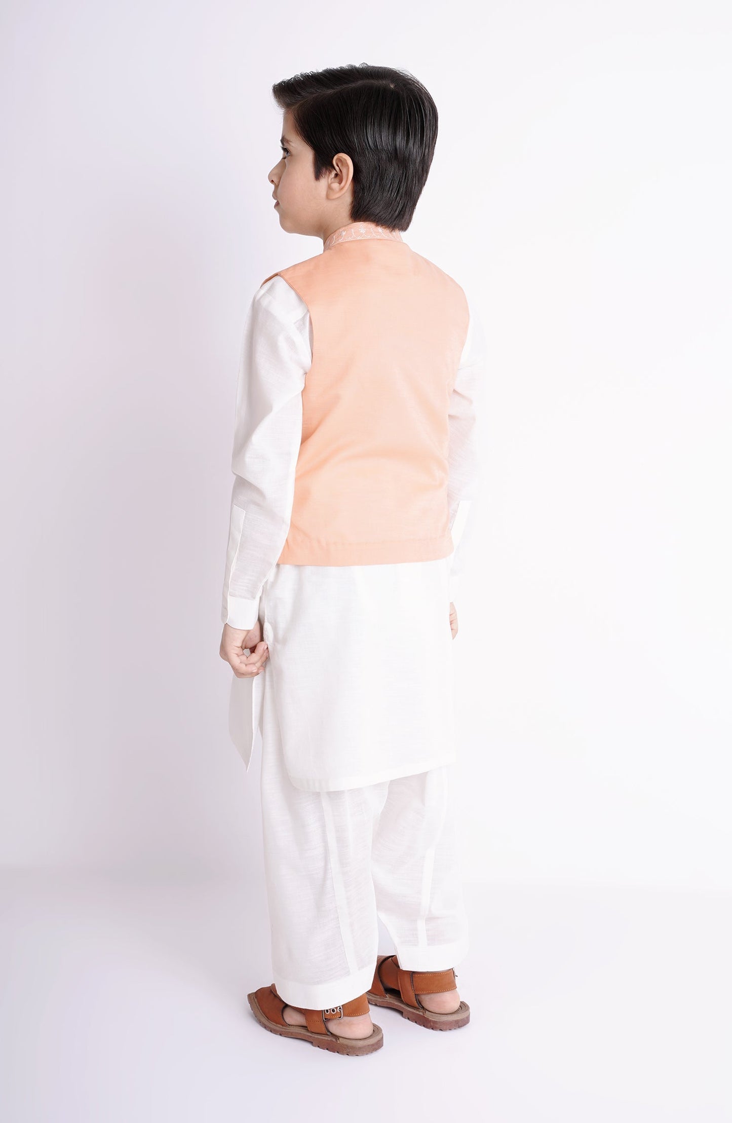 Embroidered 3Pcs Infant Suit