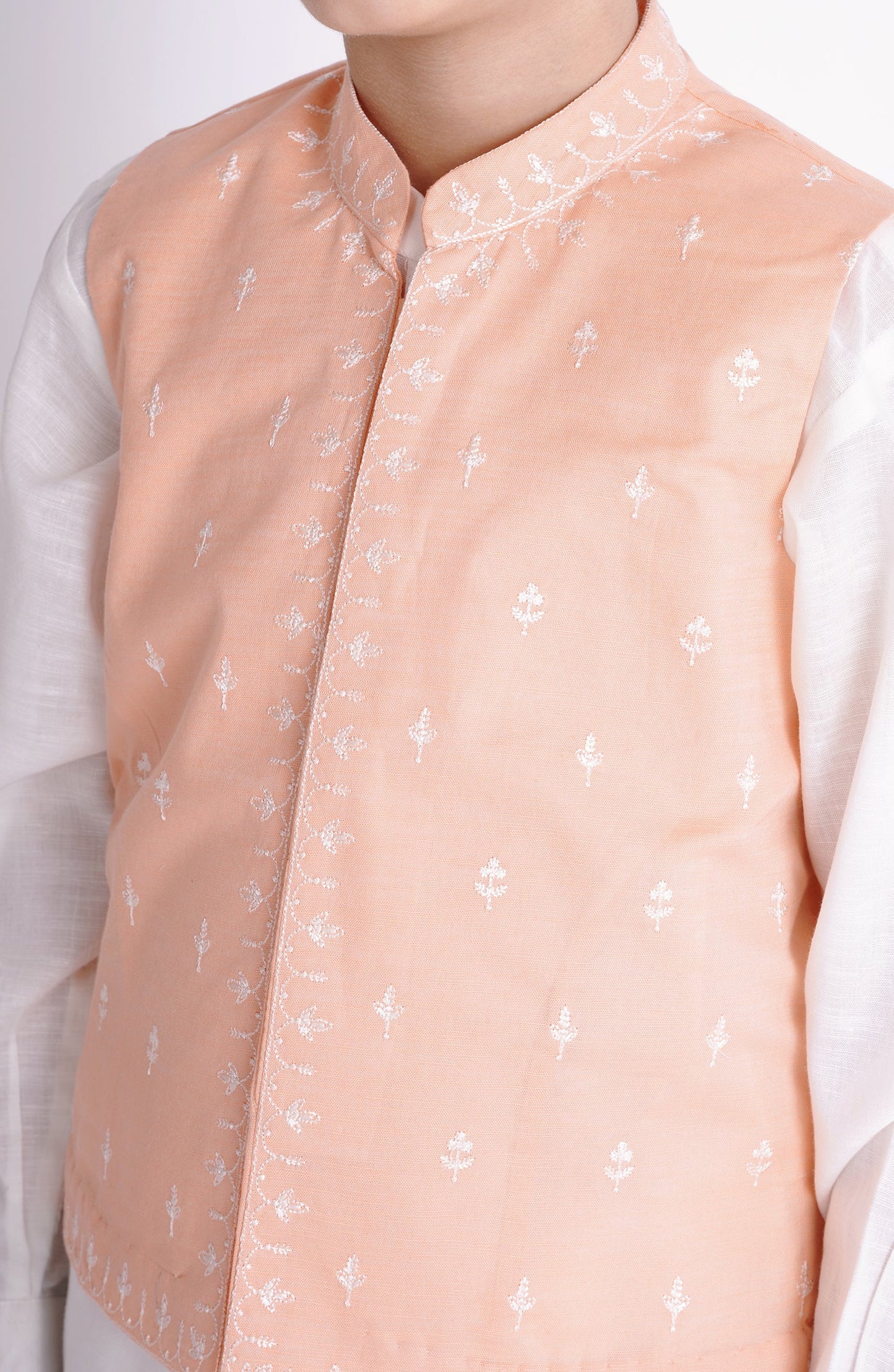 Embroidered 3Pcs Infant Suit
