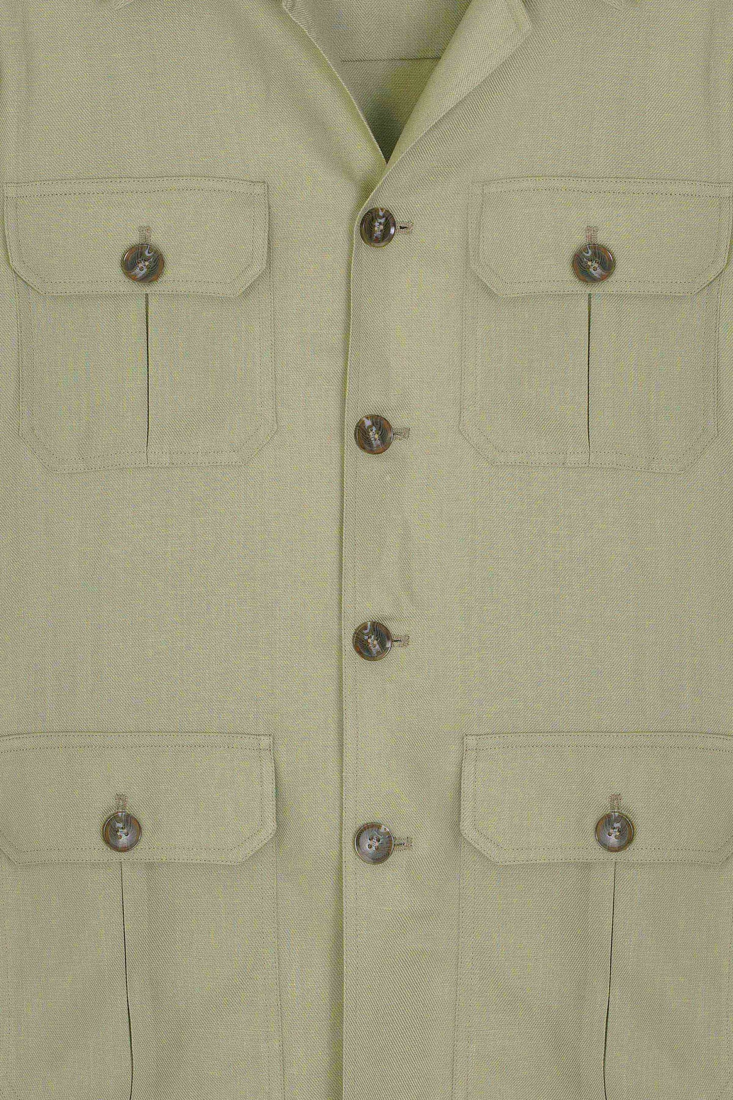 Linen Safari Shacket - SMC933126
