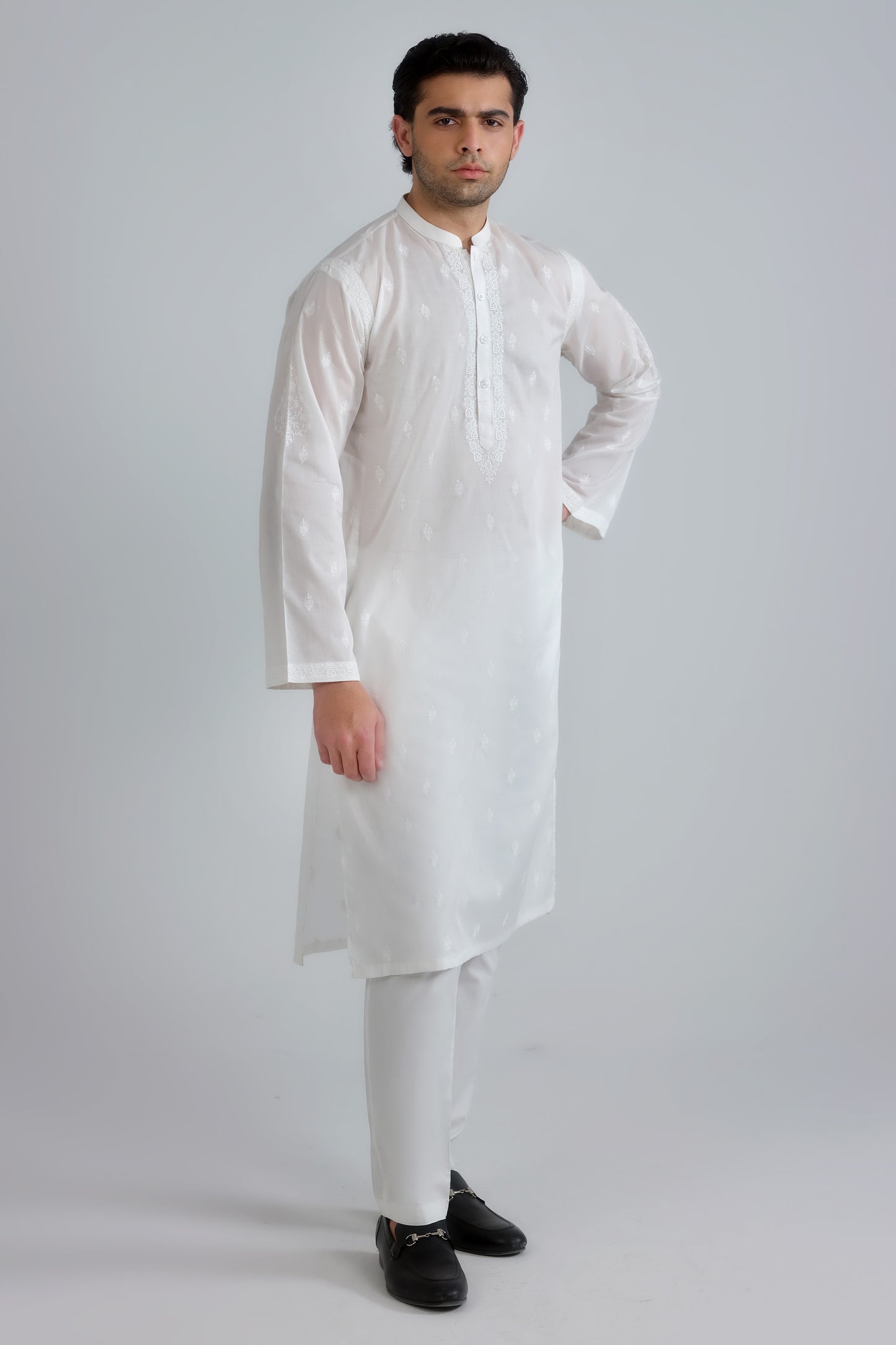 Embroidered Kurta - SMK102126