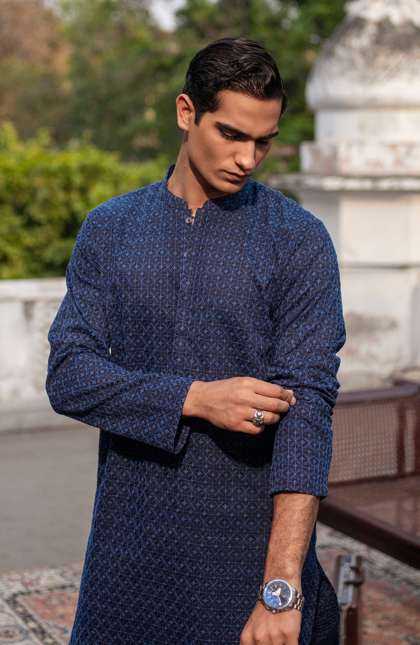 Men's Lawn Embroidered Kurta