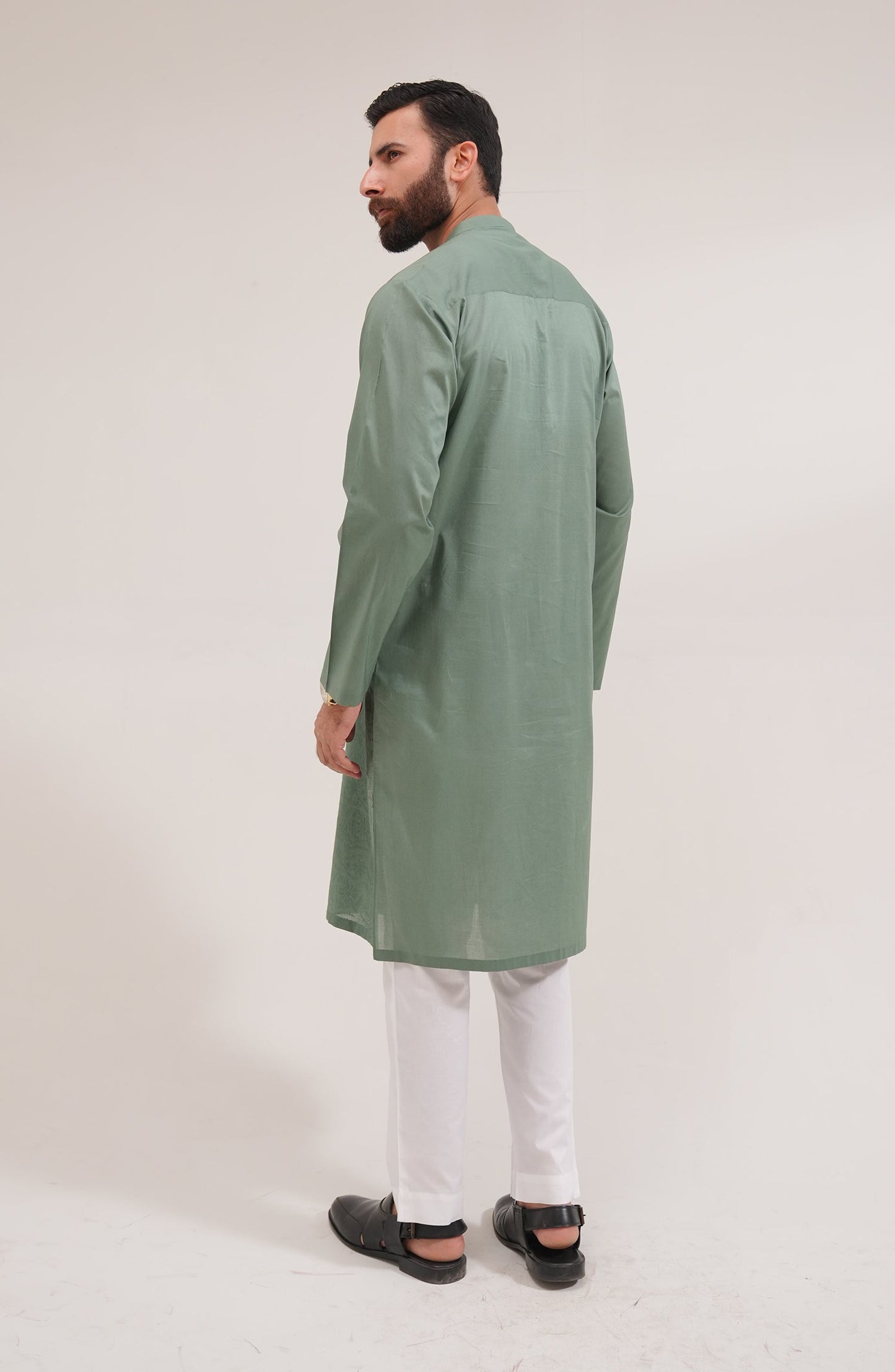 Men's Lawn Embroidered Kurta