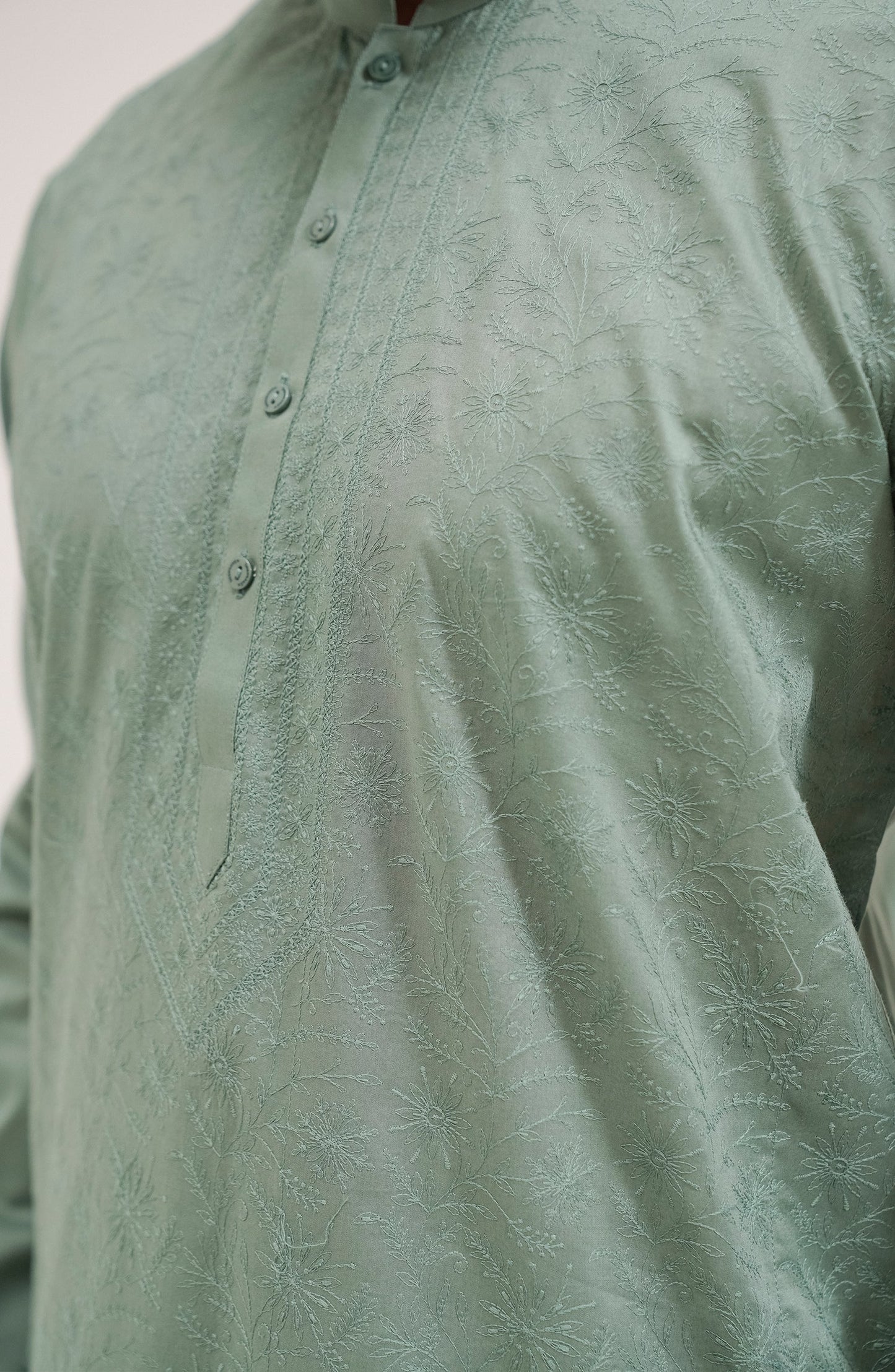 Men's Lawn Embroidered Kurta