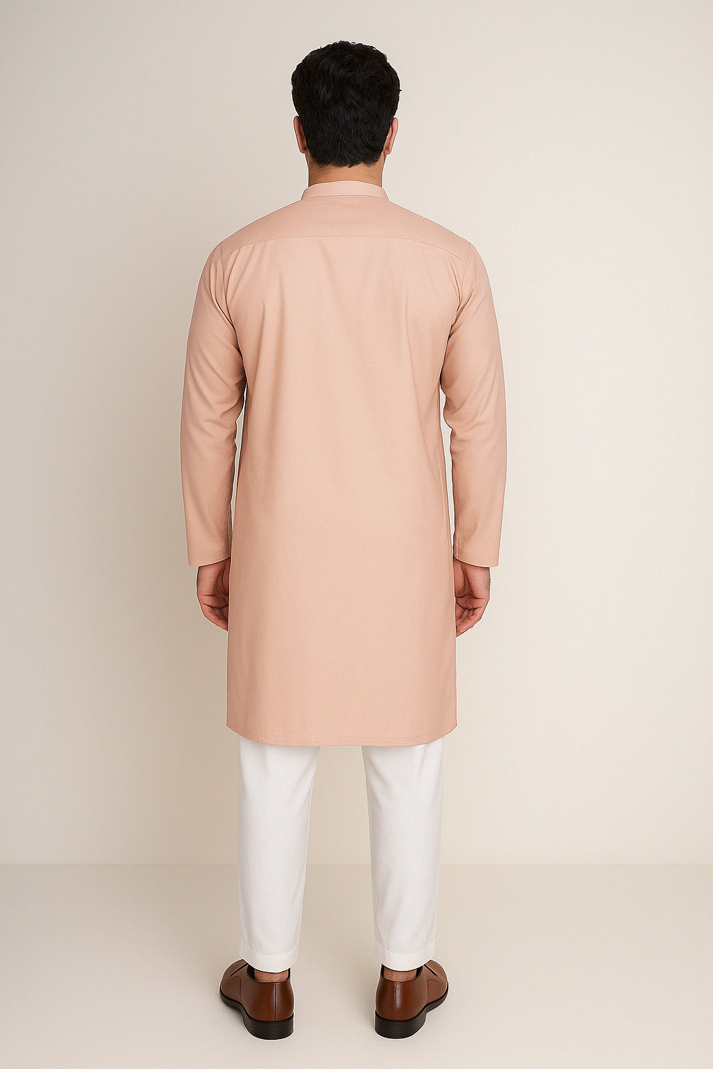 Men's Front Embroidered Kurta - Shop Now at Shahnameh