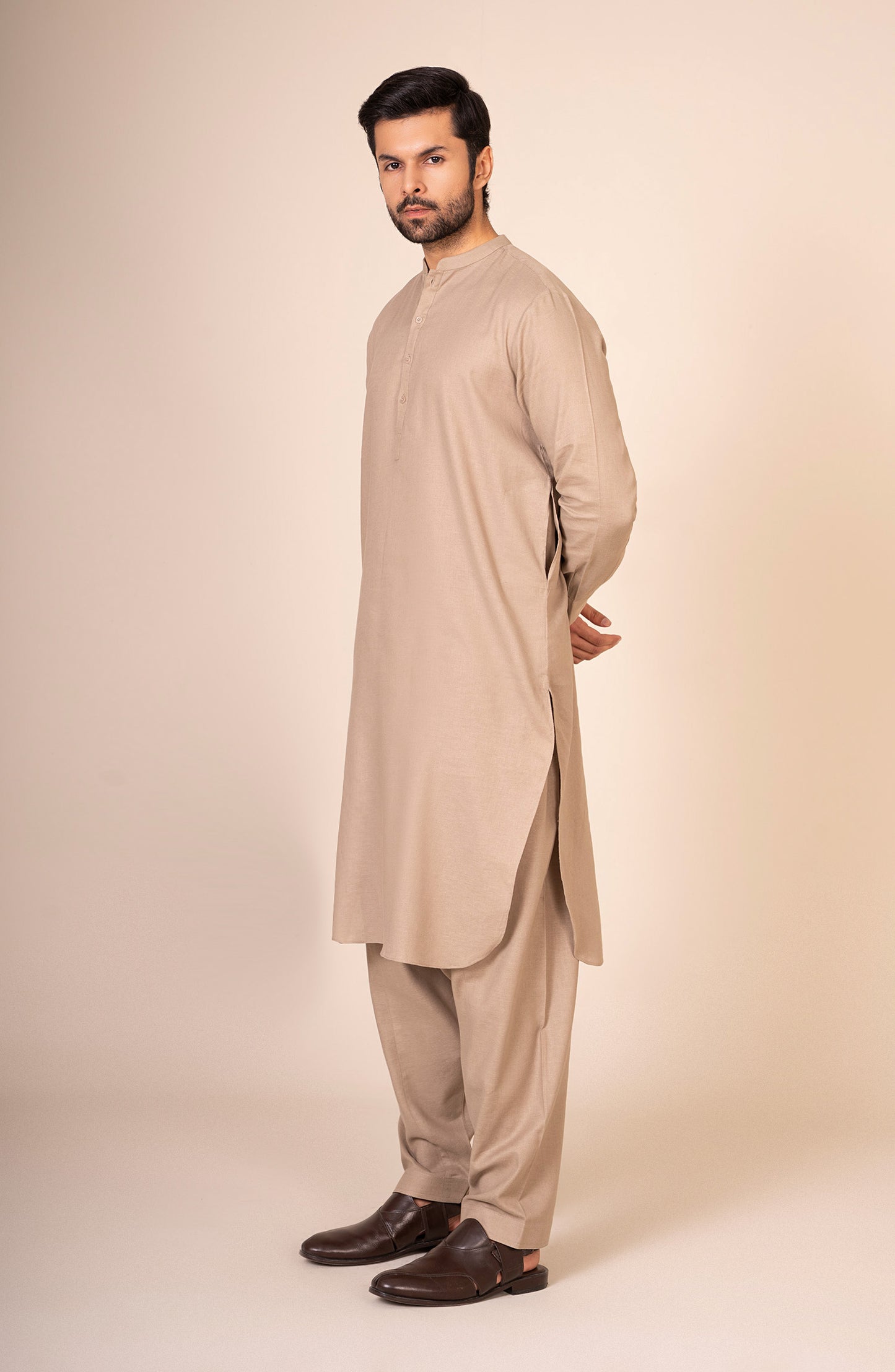 Band Collar Suit - SMS211425