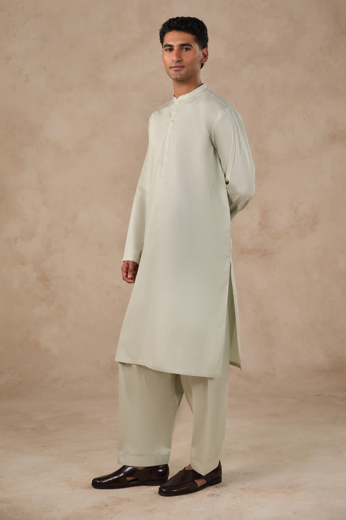 Awami Suit In Pima Cotton - SMS235126 - Shop Now at Shahnameh
