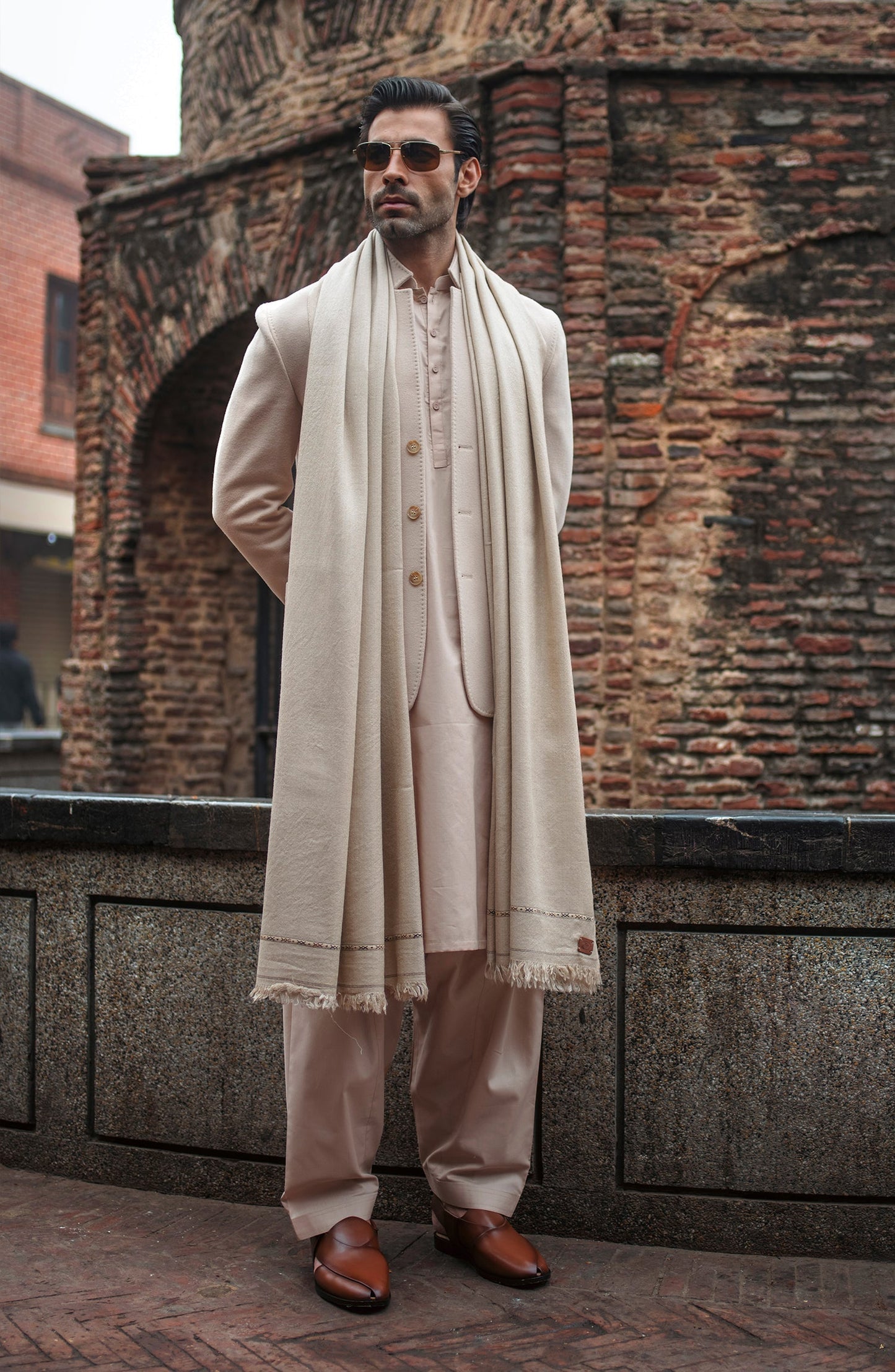 Cotton Dobby Suit - Shop Now at Shahnameh