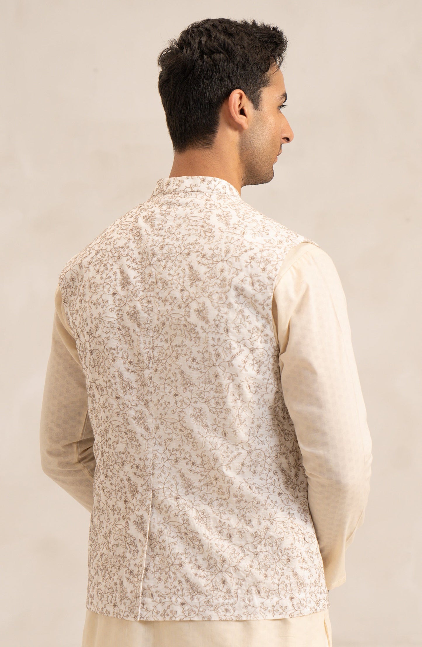 Men Embroidered Waistcoat - Shop Now at Shahnameh