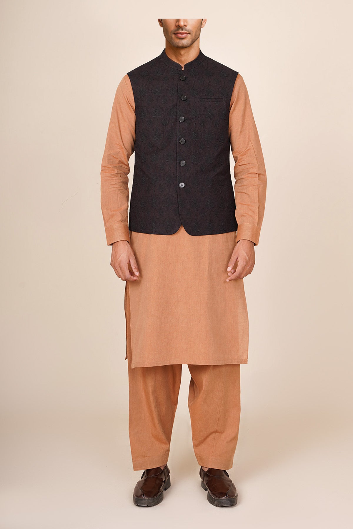 Men's Embroidered Waistcoat