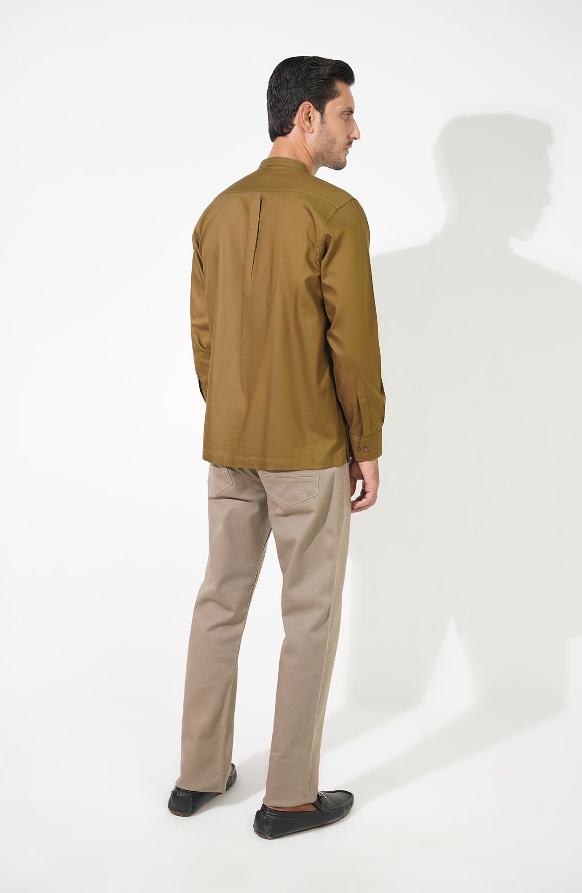 Mandarin Collor Shirt - Shop Now at Shahnameh