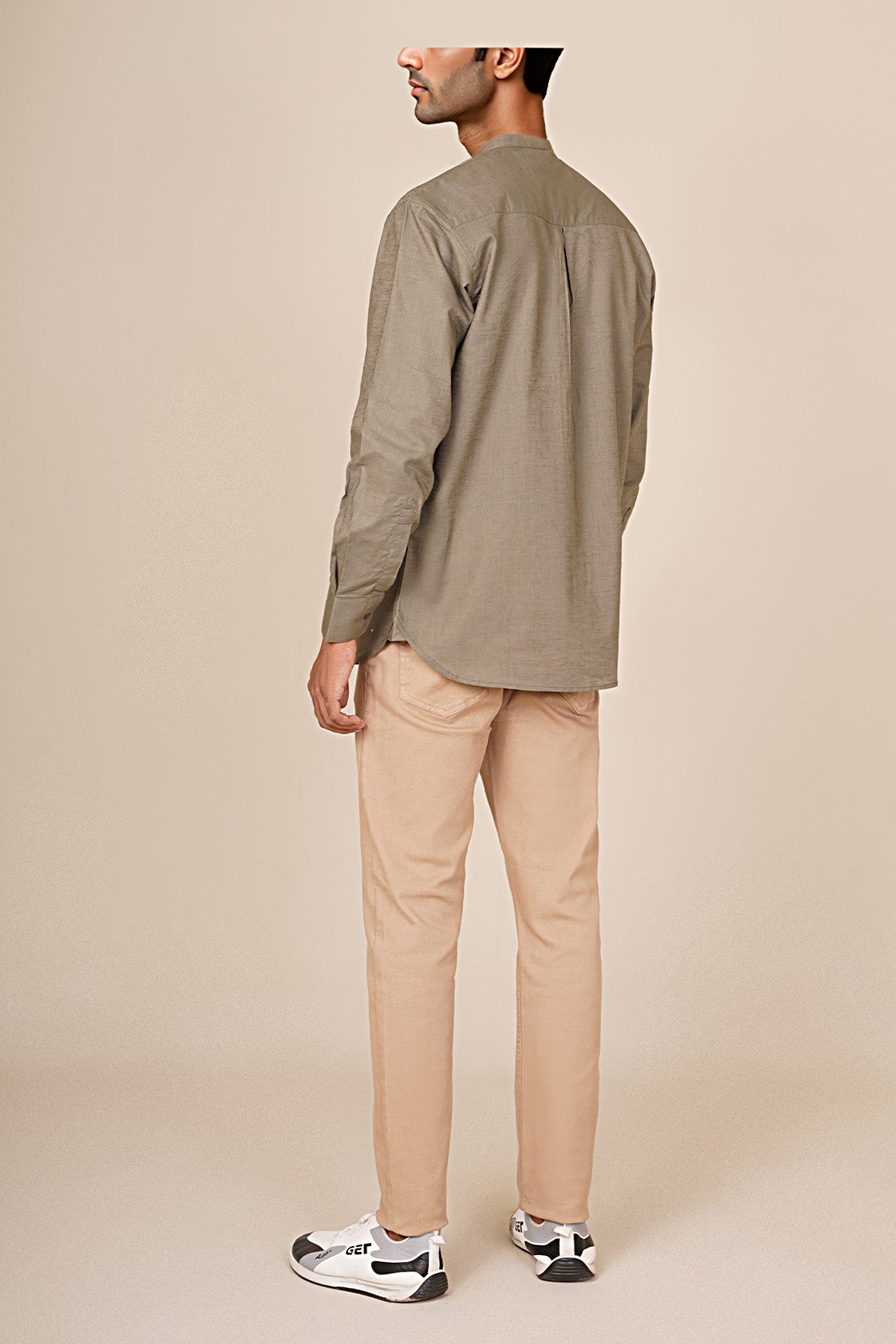 Mandarin Collar Shirt