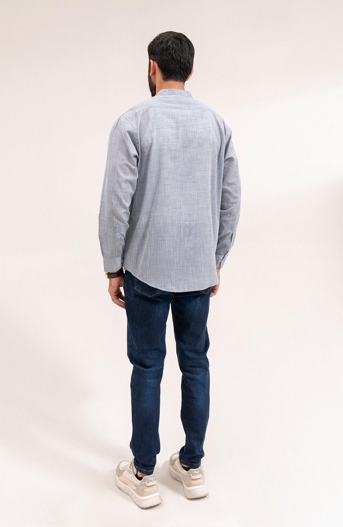 Men's Chambray Shirt - Shop Now at Shahnameh