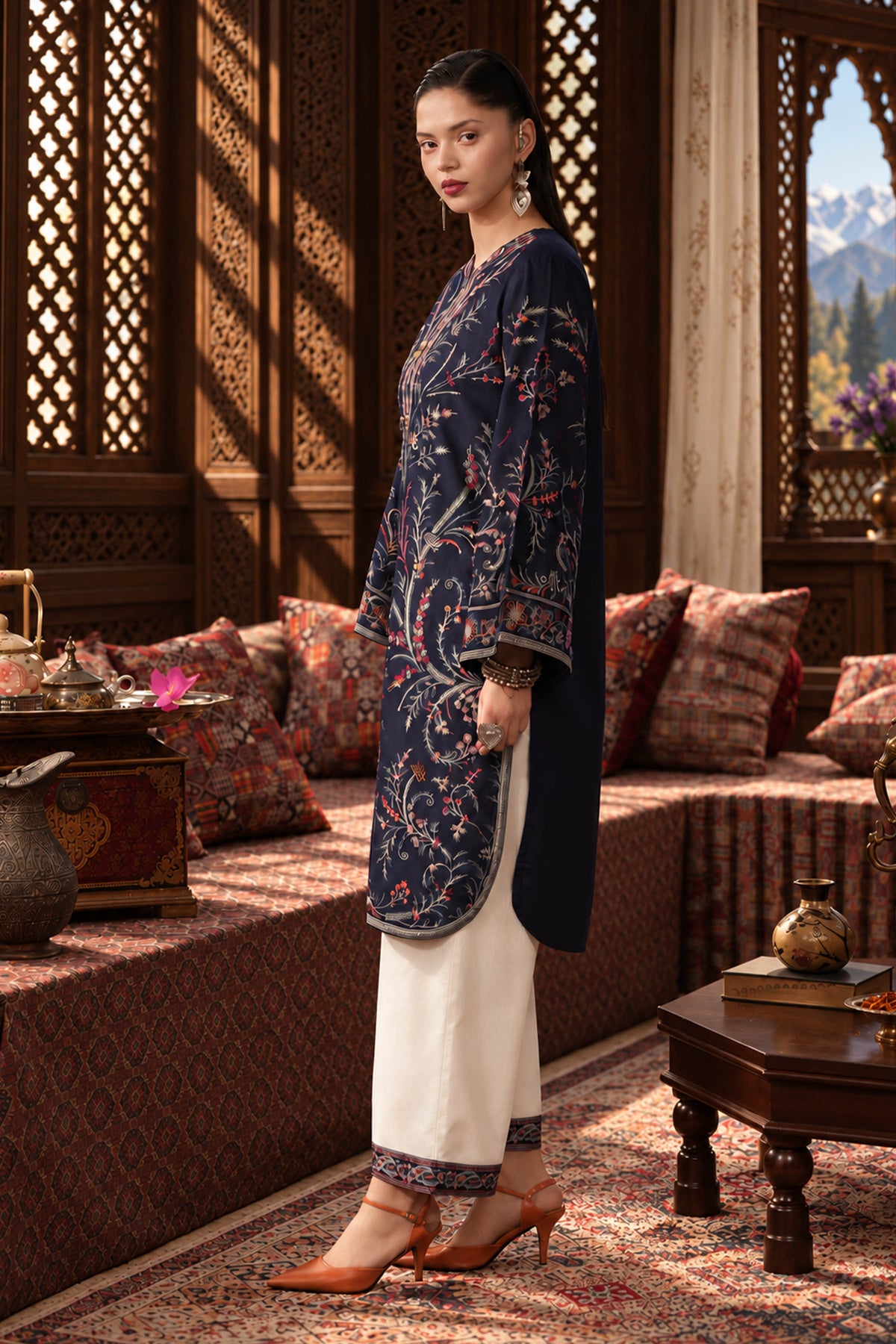KHADDAR | EMBROIDERED