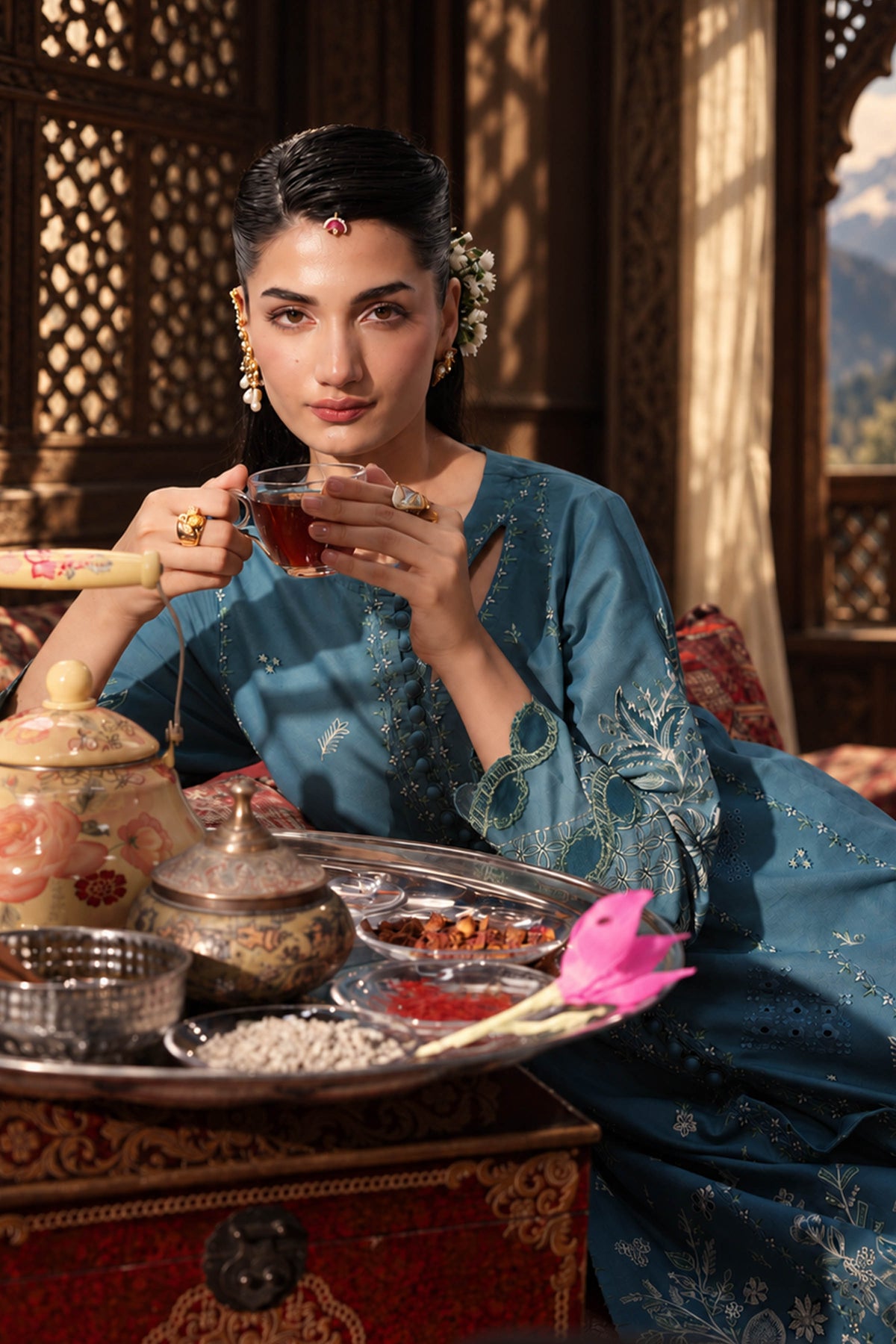 KHADDAR | EMBROIDERED