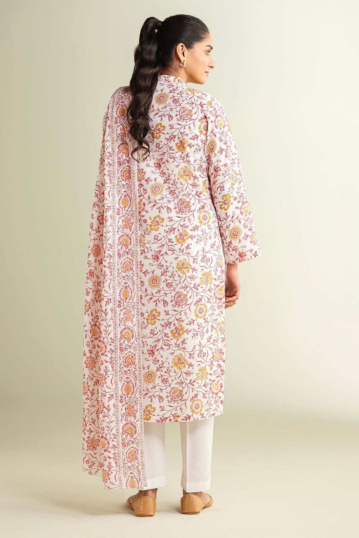 3 Piece - Printed Suit - X6114 - Shop Now at Kayseria