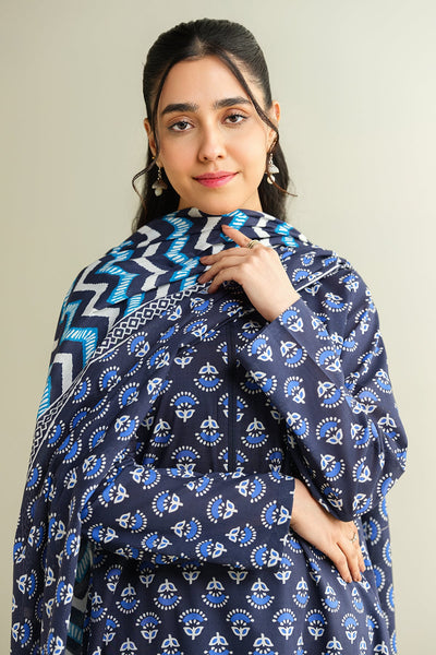 3 Piece - Printed Suit - X6130 - Shop Now at Kayseria