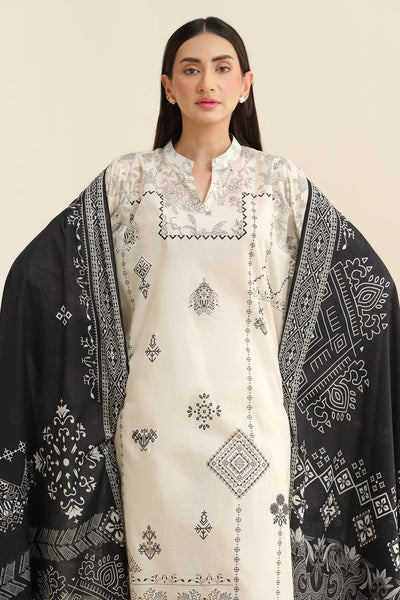 3 Piece - Printed Suit - X6236 - Shop Now at Kayseria