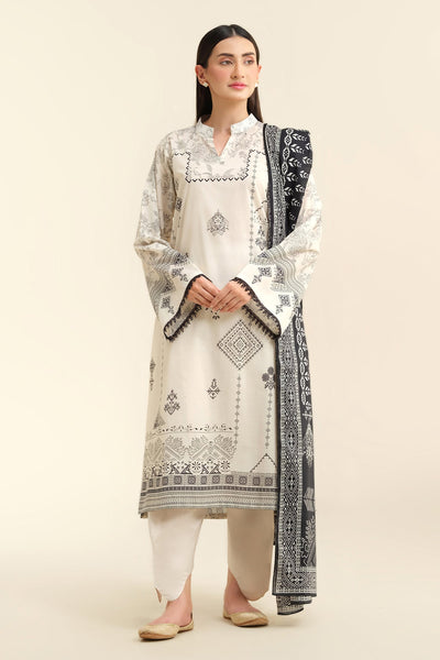 3 Piece - Printed Suit - X6236 - Shop Now at Kayseria