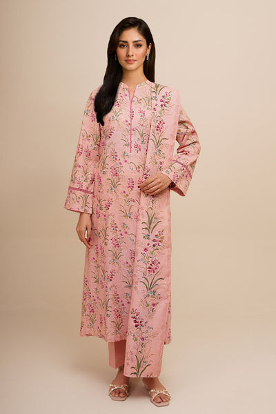 3 Piece - Printed Khaddar Suit - X7101 - Shop Now at Kayseria