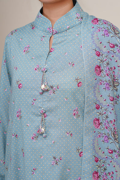 3 Piece - Printed Khaddar Suit - X7126 - Shop Now at Kayseria