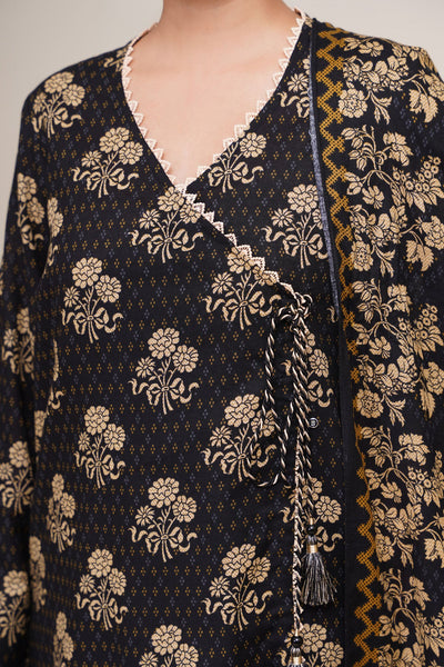 3 Piece - Printed Khaddar Suit - X7131 - Shop Now at Kayseria