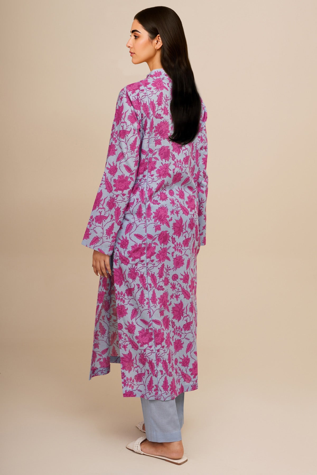 2 Piece - Printed Khaddar Suit - X7159 - Shop Now at Kayseria