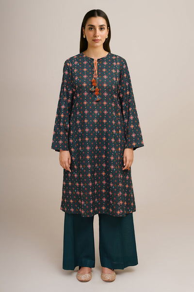 2 Piece - Printed Khaddar Suit - X7162 - Shop Now at Kayseria