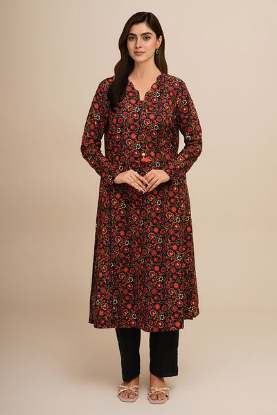 2 Piece - Printed Khaddar Suit - X7163 - Shop Now at Kayseria