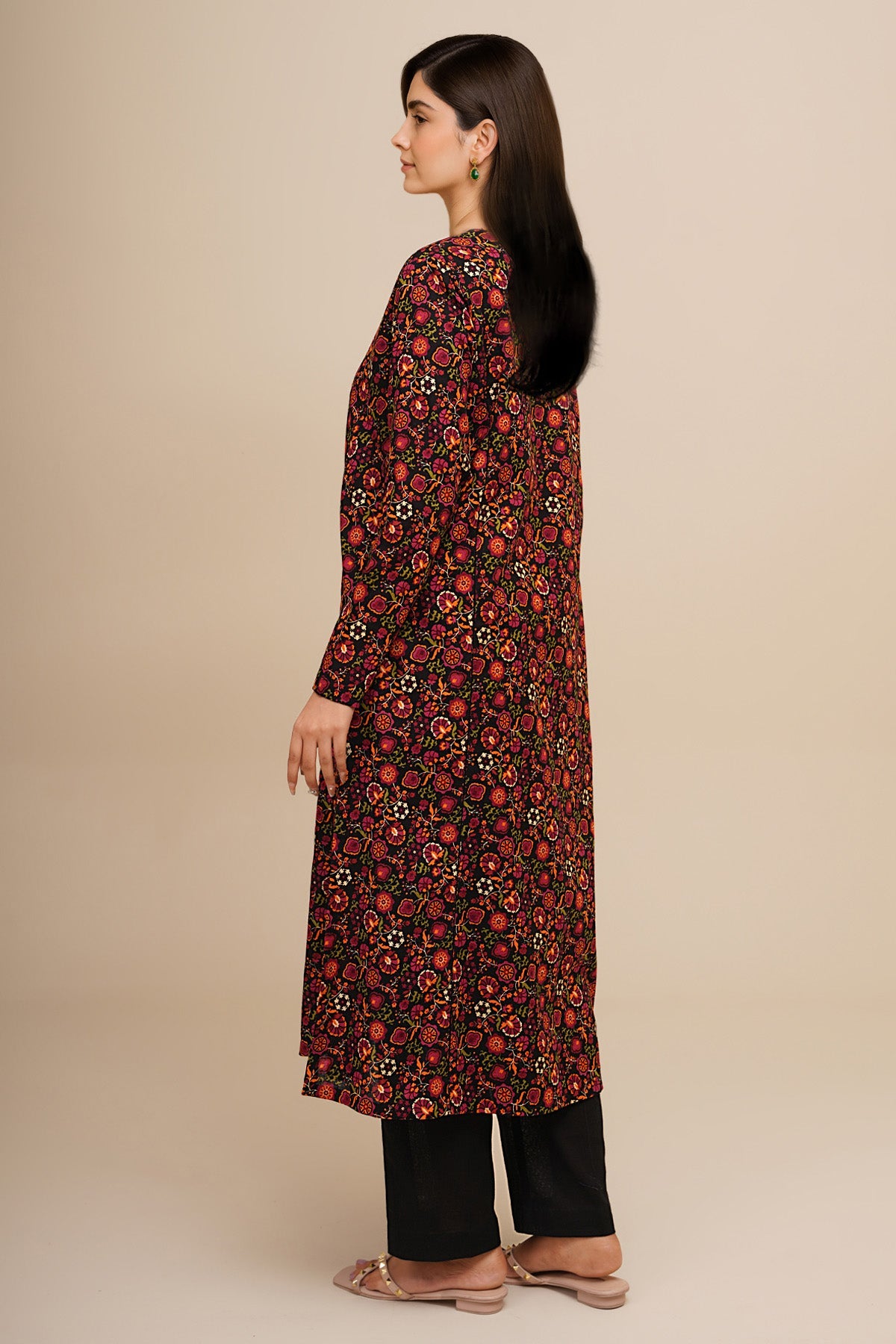 2 Piece - Printed Khaddar Suit - X7163 - Shop Now at Kayseria