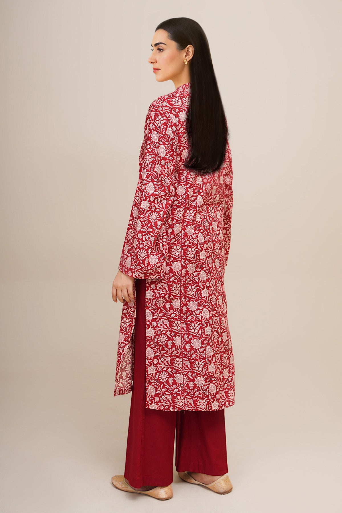 2 Piece - Printed Khaddar Suit - X7165 - Shop Now at Kayseria