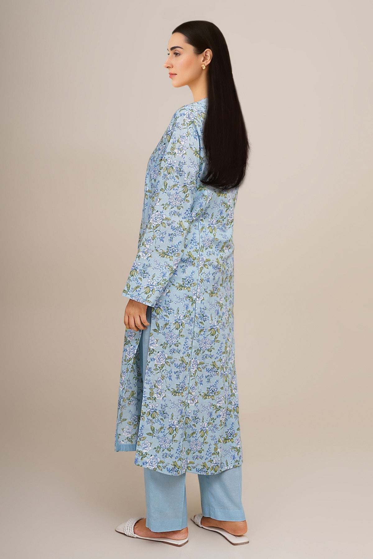 2 Piece - Printed Khaddar Suit - X7168 - Shop Now at Kayseria