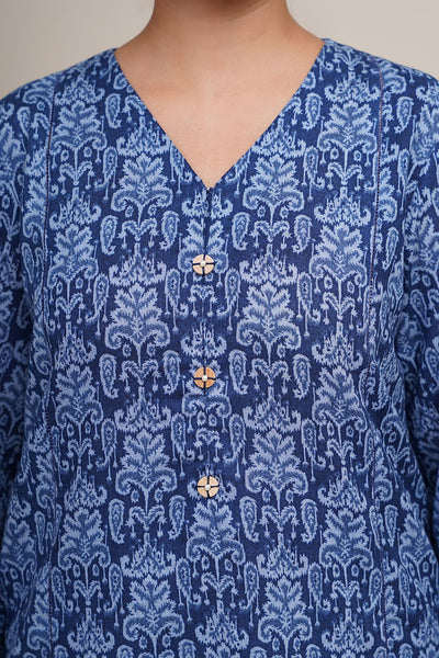 2 Piece - Printed Suit - X7170 - Shop Now at Kayseria