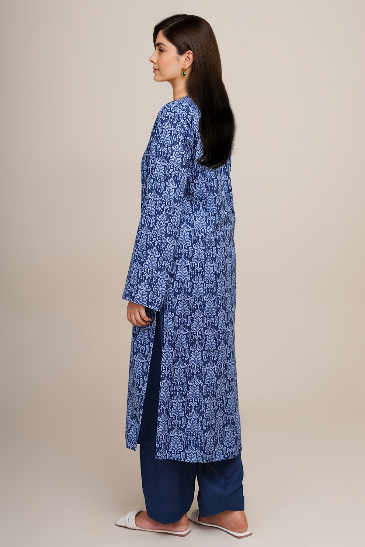 2 Piece - Printed Suit - X7170 - Shop Now at Kayseria