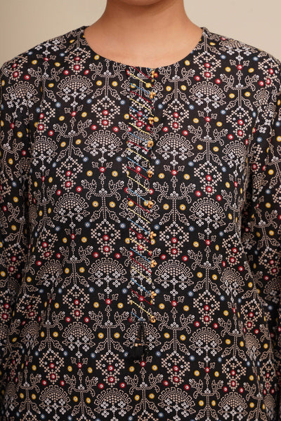 2 Piece - Printed Suit - X7174 - Shop Now at Kayseria