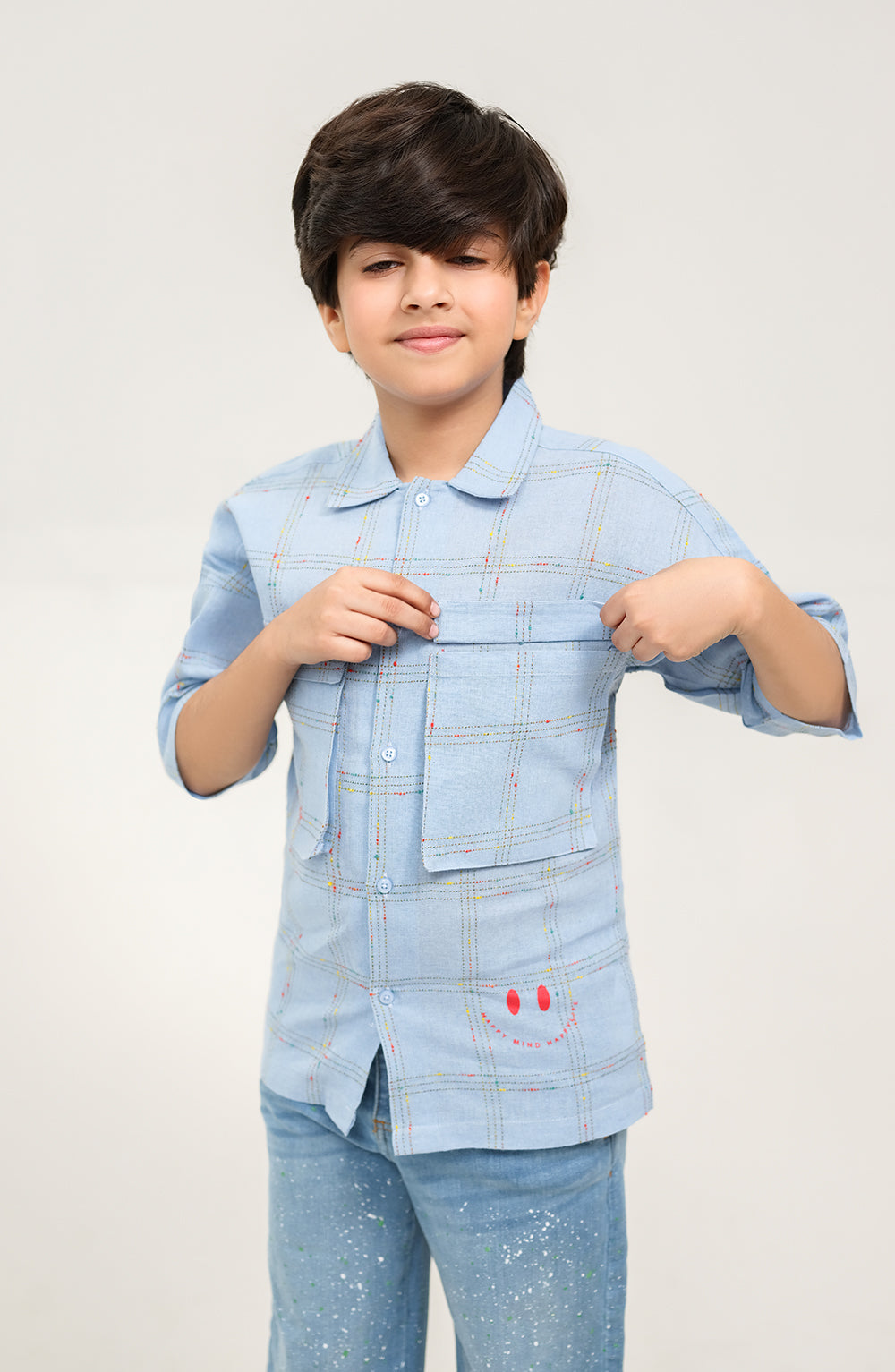 Boys Oversized Shirt - BW704125 - Shop Now at Leisure Club