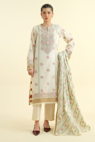 3 Piece - Dyed Jacquard Suit - C6162 - Shop Now at Kayseria