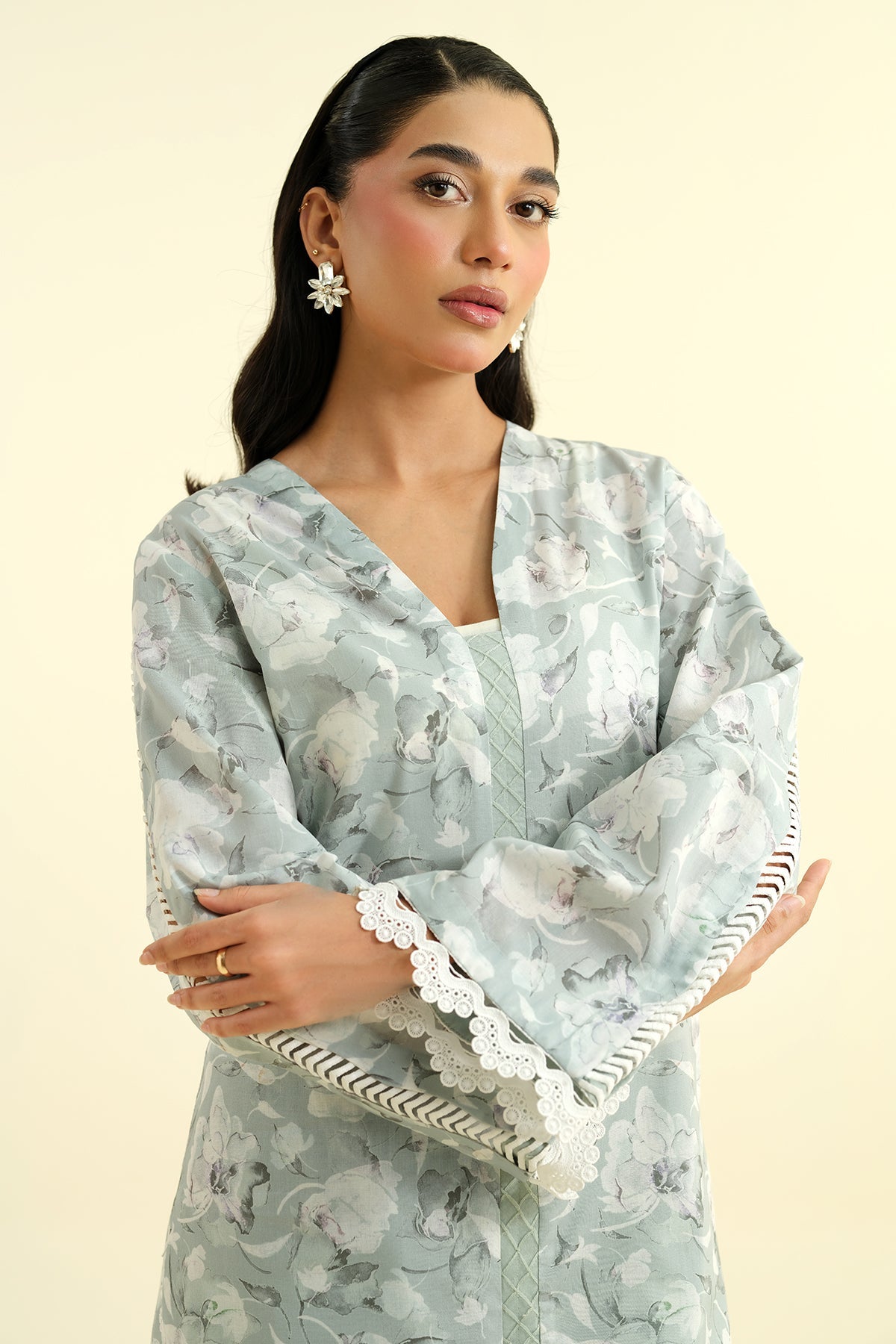 2 Piece - Printed Lawn Suit - C6208 - Shop Now at Kayseria