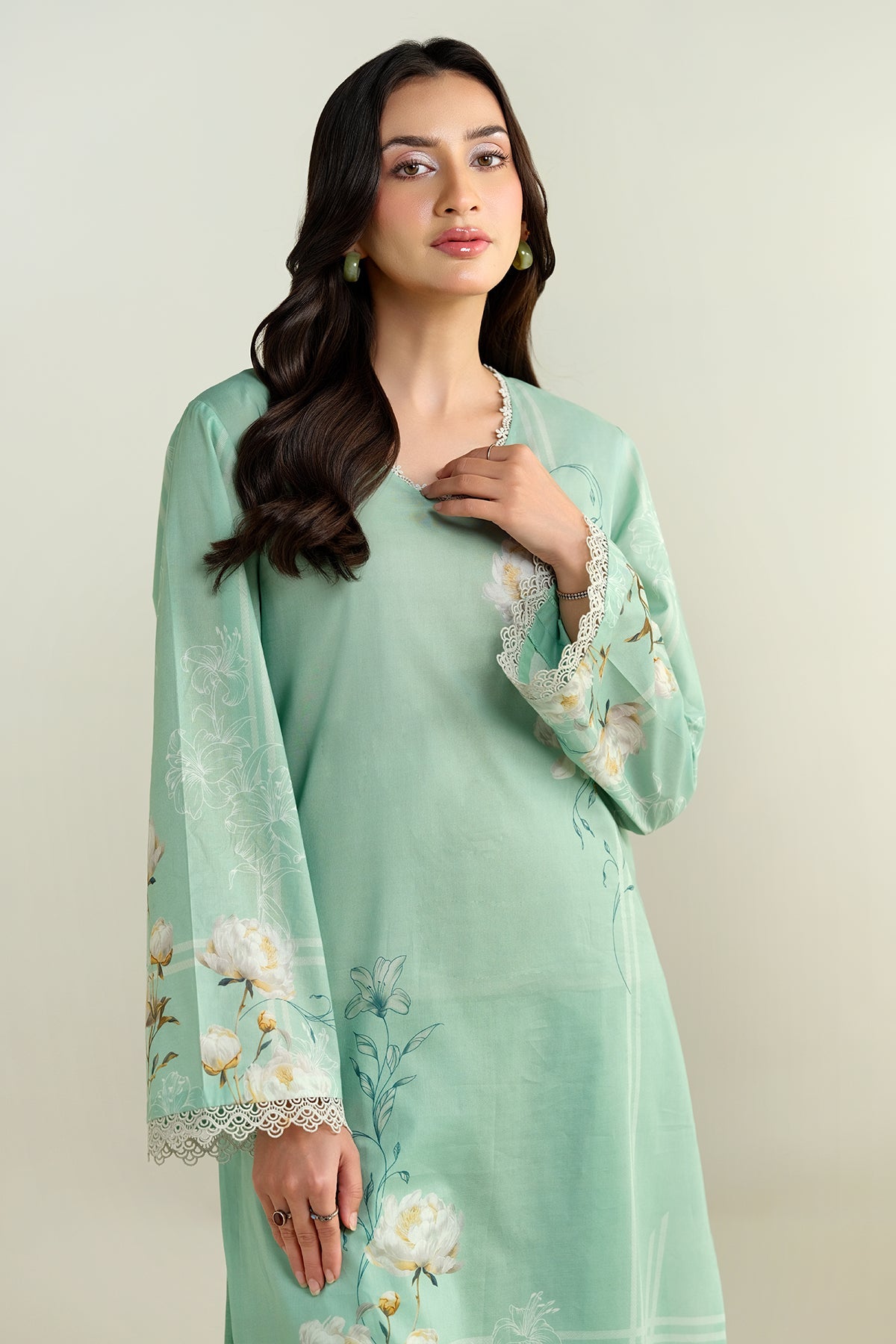 2 Piece - Printed Suit - C6211 - Shop Now at Kayseria