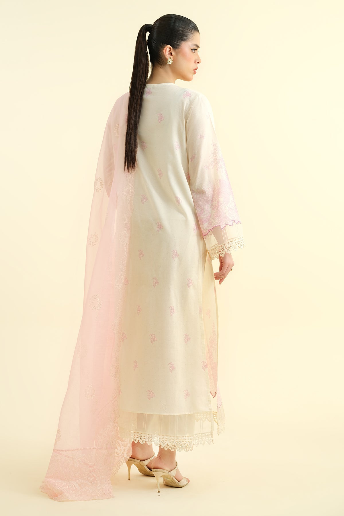 3 Piece - Printed  & Embroidered Lawn Suit - C6233 - Shop Now at Kayseria