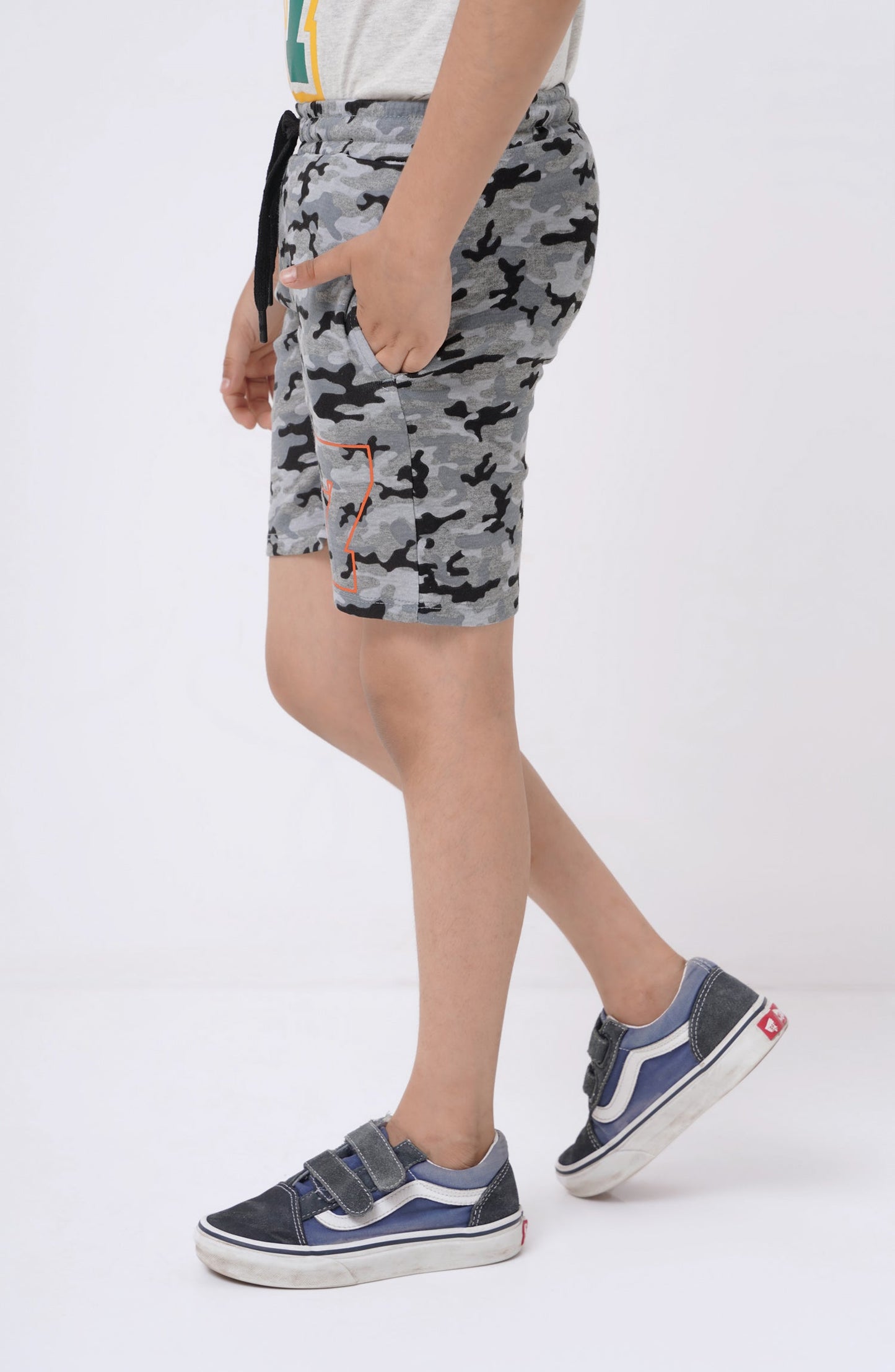 Printed Knit Shorts