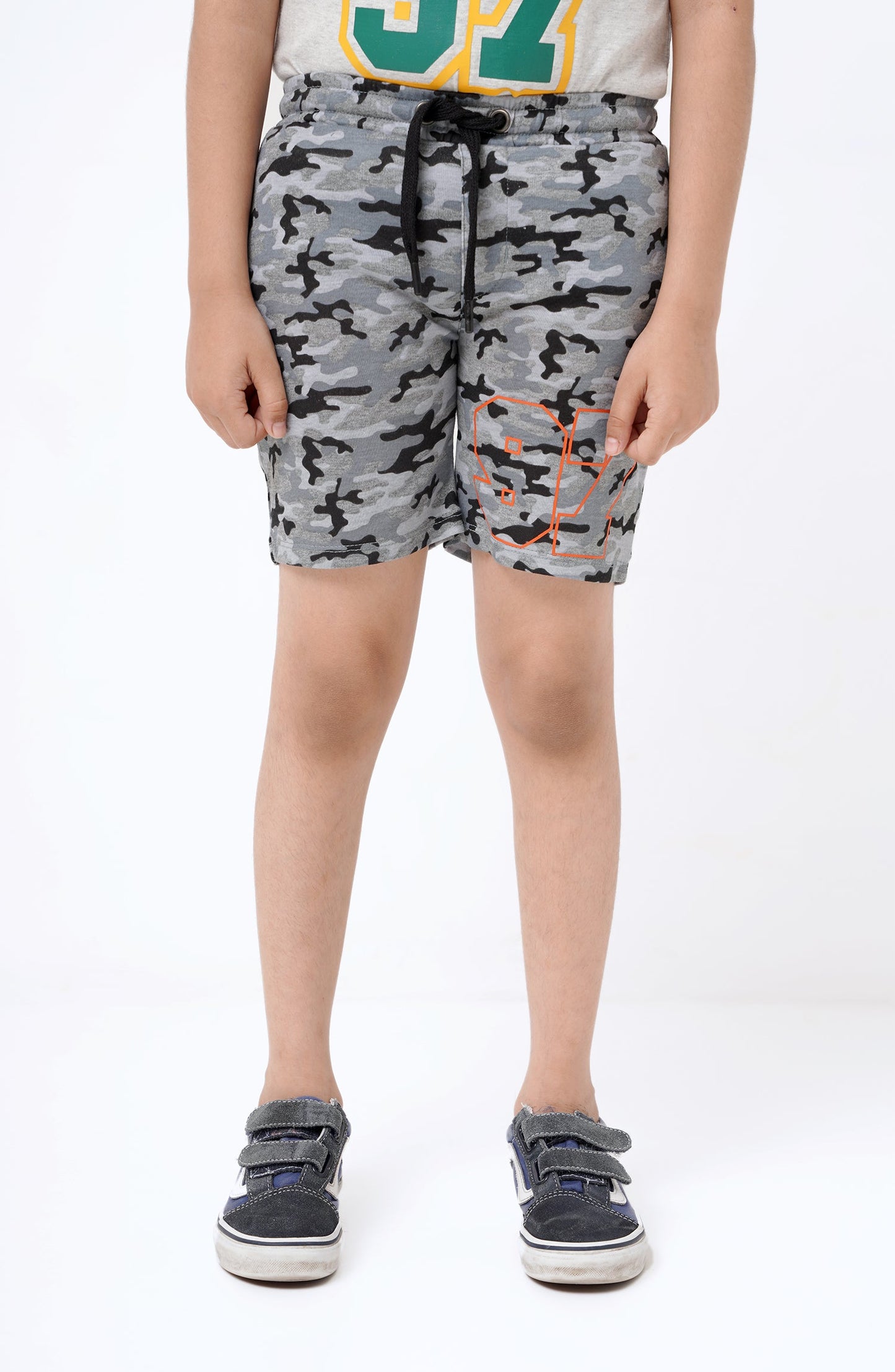 Printed Knit Shorts