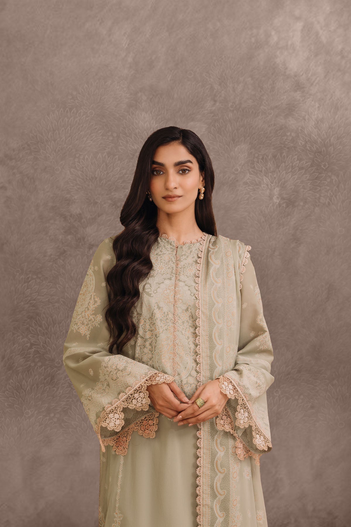 4 Piece - Printed Swiss Lawn Suit - MC1209-11 - Shop Now at Kayseria