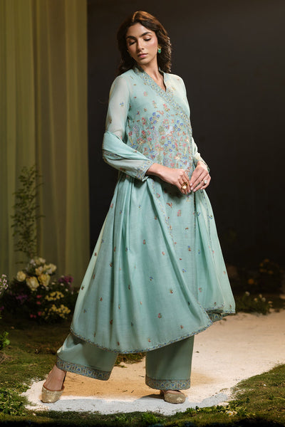 4 Piece - Embroidered Kara Cotton Suit - MCP1341-2 - Shop Now at Kayseria