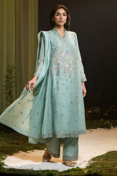 4 Piece - Embroidered Kara Cotton Suit - MCP1341-2 - Shop Now at Kayseria