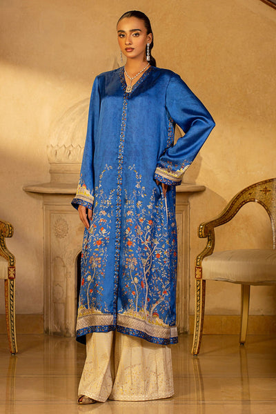 1 Piece - Printed & Embellished Sindhi Silk Suit - MCP1406-1 - Shop Now at Kayseria