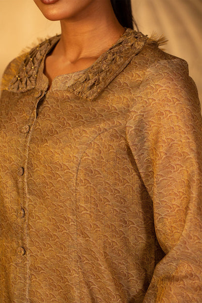 2 Piece - Printed Nap Shimmer Suit -MCP1507-2 - Shop Now at Kayseria