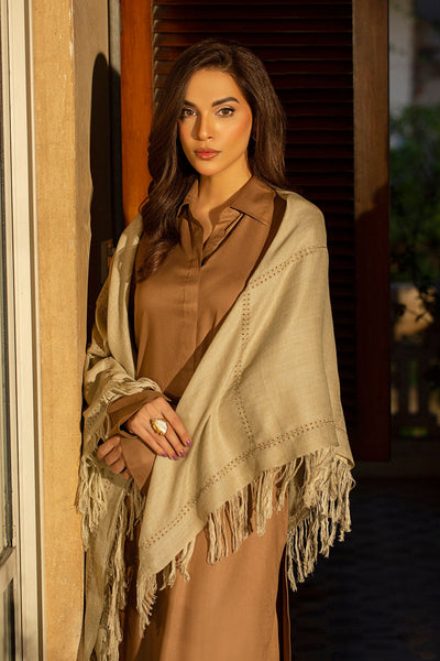 Embroidered Sawati Wool Stawler - MCP1520-2 - Shop Now at Kayseria